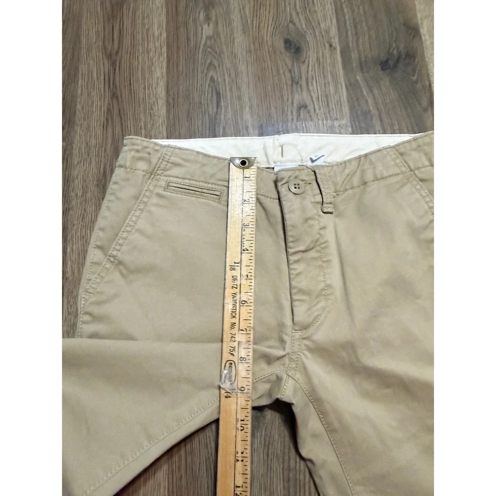 GAP Kids Pants Youth Boys Size 12 Brown Khaki Pants Adjustable Waist Inside